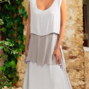 Bohemian holiday stitching dress SKU175852573327958834