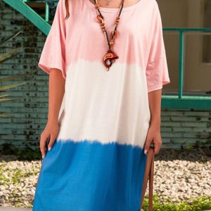 Casual Short Sleeve Knitting Dress SKU175852573362882532