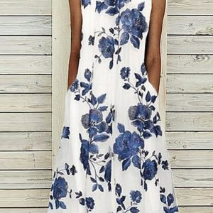 Casual Floral Dress SKU175852573327821372